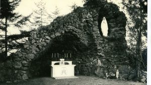 Grotte de la Bernardière dans les années 50